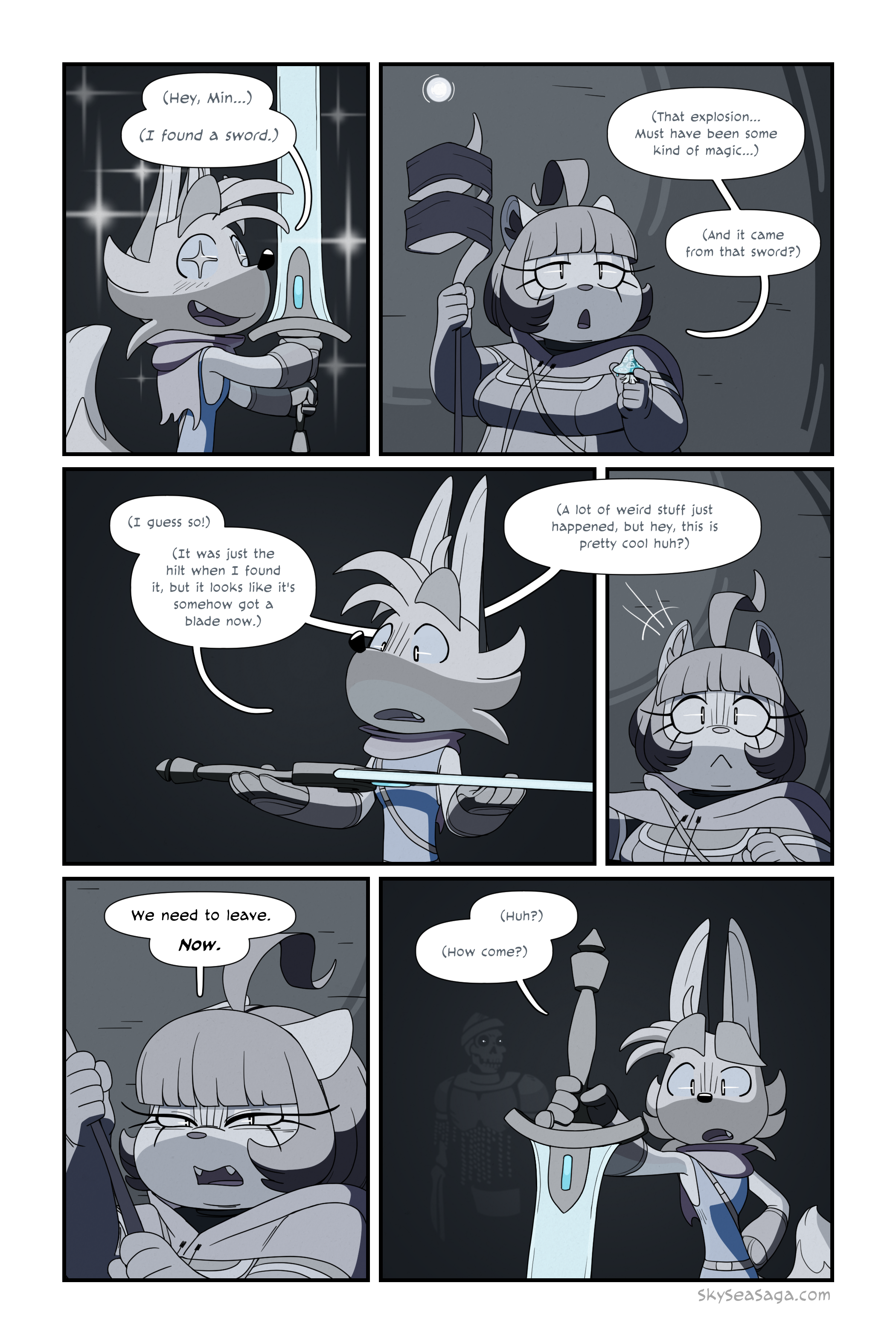 Cool sword, Alexander! Maybe you'll get to use it soon!